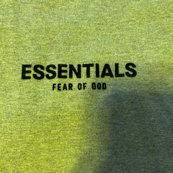 Essentials fear of god gray Tee - Picture 4 of 6